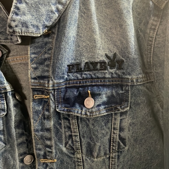 Playboy jean jacket - Picture 3 of 4